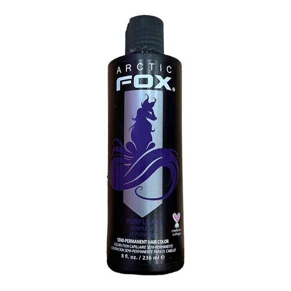 ARCTIC FOX PURPLE AF SEMI PERMANENT HAIR COLOUR 236ML - BRAND NEW - Picture 2 of 2